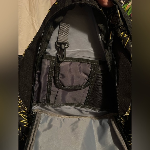 EUC High Sierra Fatboy Backpack Black & Yellow - Picture 8 of 8